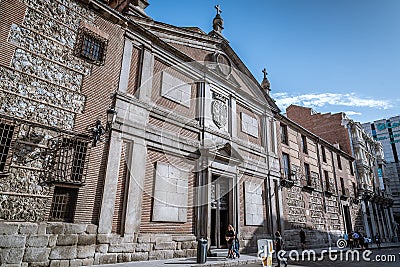 Convent of Las Descalzas Reales in Madrid Editorial Stock Photo