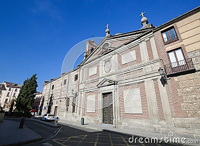 Convent of Las Descalzas Reales in Madrid Stock Photo