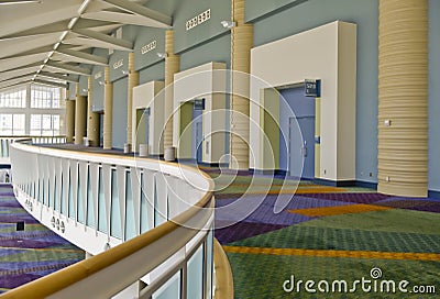 Convention Center Interior Stock Photo