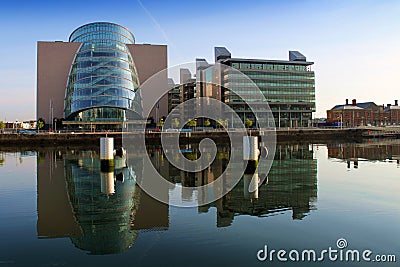 The Convention Centre Dublin Stock Photo