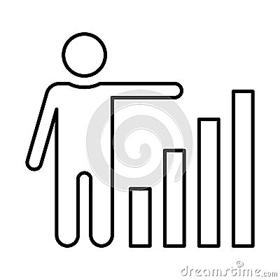 Convention, growth Vector Icon which can easily modify Vector Illustration