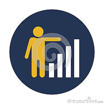 Convention, growth Vector Icon which can easily modify Vector Illustration