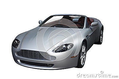 Convertible Sports Car Stock Photo