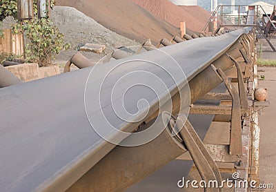 Conveyer Stock Photo