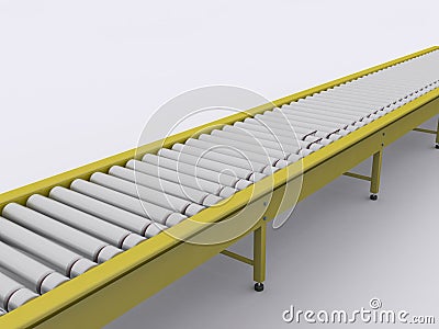 Conveyor Stock Photo