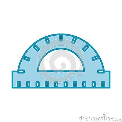 Conveyor instruments measure grades Vector Illustration