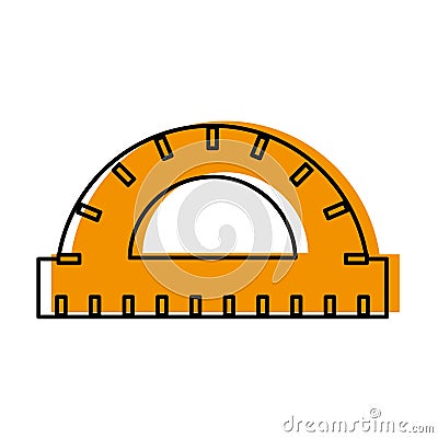 Conveyor instruments measure grades Vector Illustration