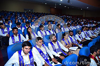 Convocation in the SVNIT Surat Editorial Stock Photo