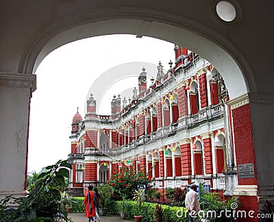 Cooch Behar Palace, also called the Victor Jubilee Palace. Editorial Stock Photo