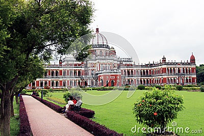 Cooch Behar Palace, also called the Victor Jubilee Palace. Editorial Stock Photo