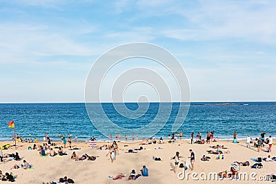 Coogee beach in Sydney, Australia Editorial Stock Photo