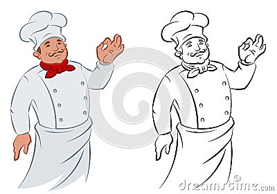 Cook Vector Illustration