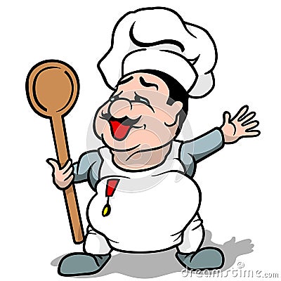 Cook Vector Illustration