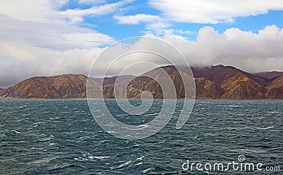 In Cook Strait Stock Photo