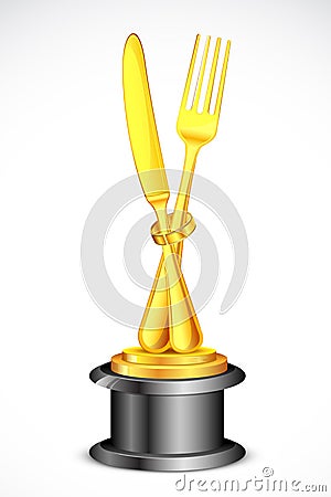 Cookery Award Vector Illustration