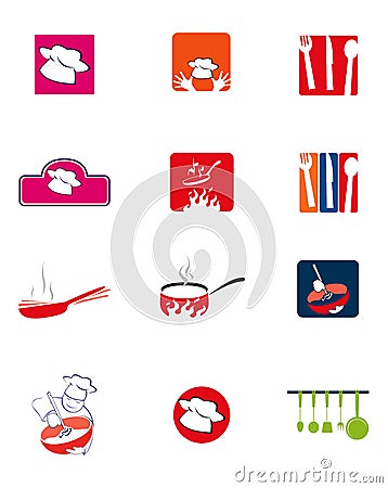 Cookery logos Vector Illustration