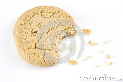 Cookie Bite Stock Photo