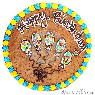 Cookie Cake Stock Photo