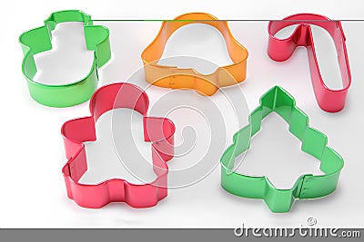 Cookie Cutters Stock Photo