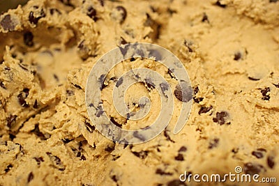 Cookie Dough Stock Photo