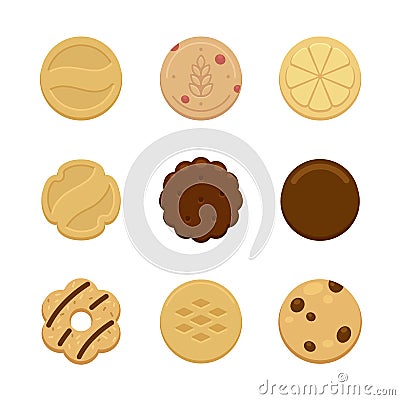 Cookies Vector Illustration