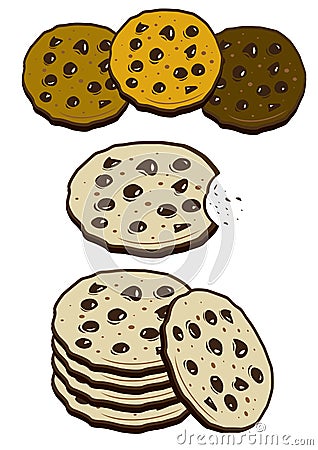 Cookies biscuits Vector Illustration