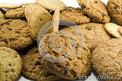 Cookies close-up Stock Photo