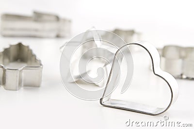 Cookies cutters Stock Photo