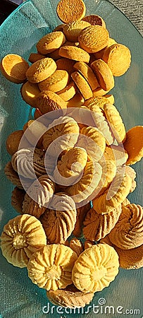 Cookies variety vegan Stock Photo