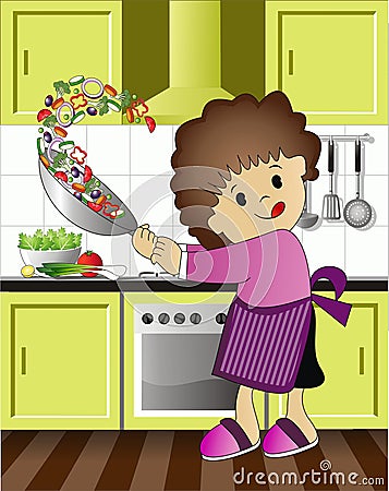 Cooking Vector Illustration