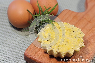 Cooking cheese Stock Photo