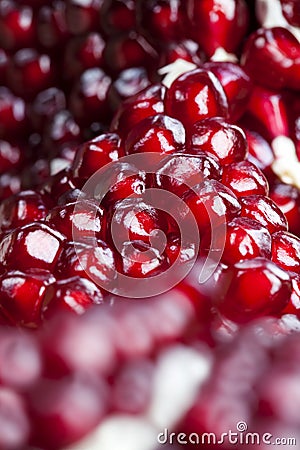 cooking desserts and meat using pomegranate juice Stock Photo