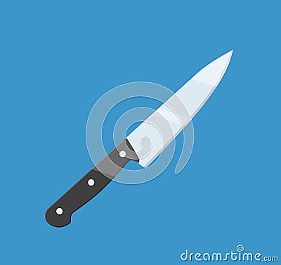 Cooking knife Icon Vector Illustration