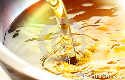 Cooking oil Stock Photo