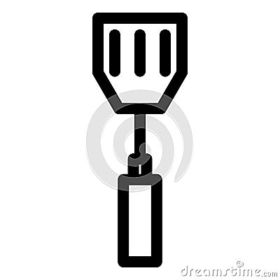 flipper spatula Vector Illustration