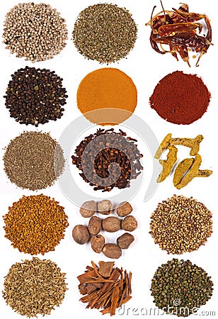 Cooking Spices Stock Photo