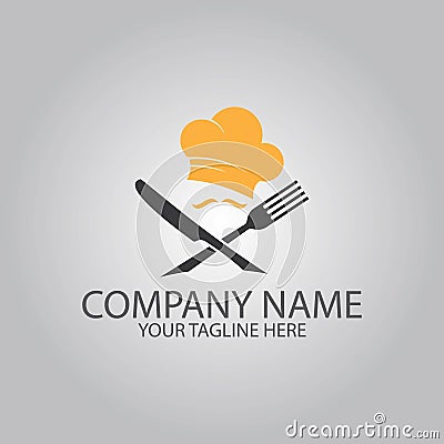 Cooking symbol logo Vector Illustration