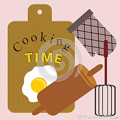 Cooking time illustrations Cartoon Illustration