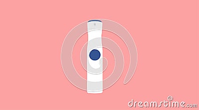 Vector Isolated Illustration of a Spray Deodorant Vector Illustration