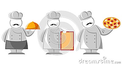 Cooks set Stock Photo