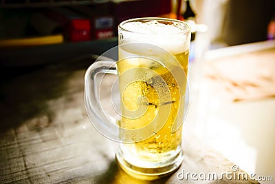 Cool beer Stock Photo