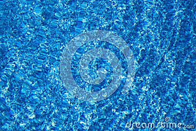 Cool Blue Water Stock Photo