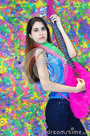 Cool Chick Stock Photo