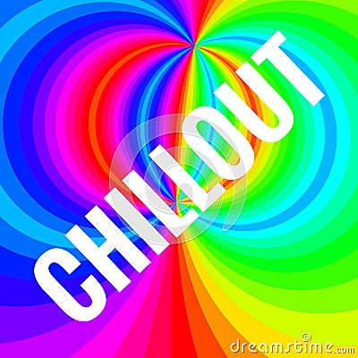 Cool Chillout Abstract Background Stock Photo