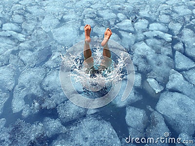 Cool Down Stock Photo