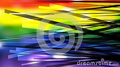 Cool Dynamic Random Lines Background Image Stock Photo