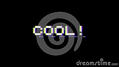 Cool Glitch WAITING Text Animation Background Logo Seamless Loop New  Quality Universal Technology Motion Dynamic Stock Footage - Video of fail,  logo: 134668478