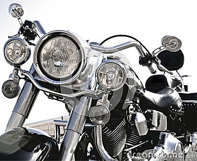 Cool Harley Editorial Stock Photo