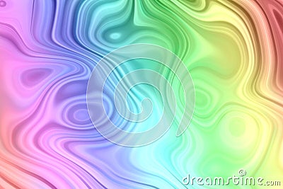 neon bright rainbow psychedelic oil spill effect background Stock Photo