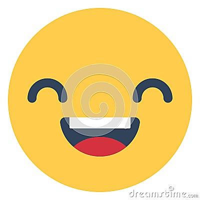 Cool Smiley vector icon fully editable Stock Photo